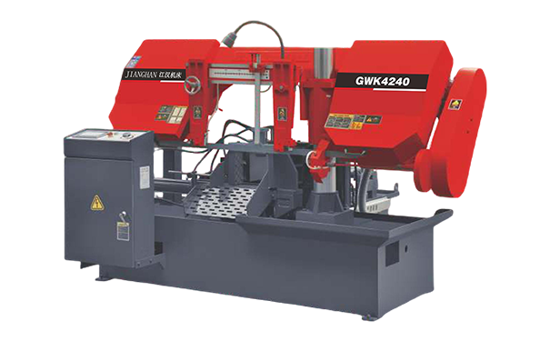 江汉石油管理局GWK4240数控双柱卧式带锯床