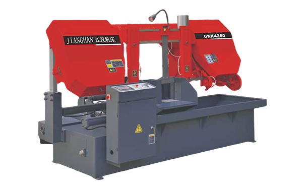 江汉石油管理局GWK4250数控双柱卧式带锯床
